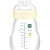 MAM Feel Good Glass Bottle with SkinSoft Silicone Teat
