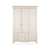 CuddleCo Clara 3 Door Triple Wardrobe