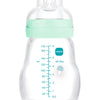 MAM Feel Good Glass Bottle with SkinSoft Silicone Teat
