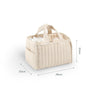 CuddleCo Nappy Caddy Set with Travel Changing Pad & Baby Wipe Cover