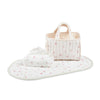 CuddleCo Nappy Caddy Set with Travel Changing Pad & Baby Wipe Cover