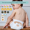 Kit & Kin Premium Eco Nappies, Size 5, (112 Nappies)