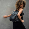 Kerikit Amber Midi Leather Changing Backpack