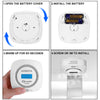 3 Packs Carbon Monoxide Detector - AGSMXSYG Carbon Monoxide Alarms Battery Powered with Digital Display