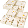 DIMJ 12-Pack Clothes Drawer Organisers - 3 Size