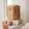 CuddleCo House Storage Baskets - Set of 3 - Natural