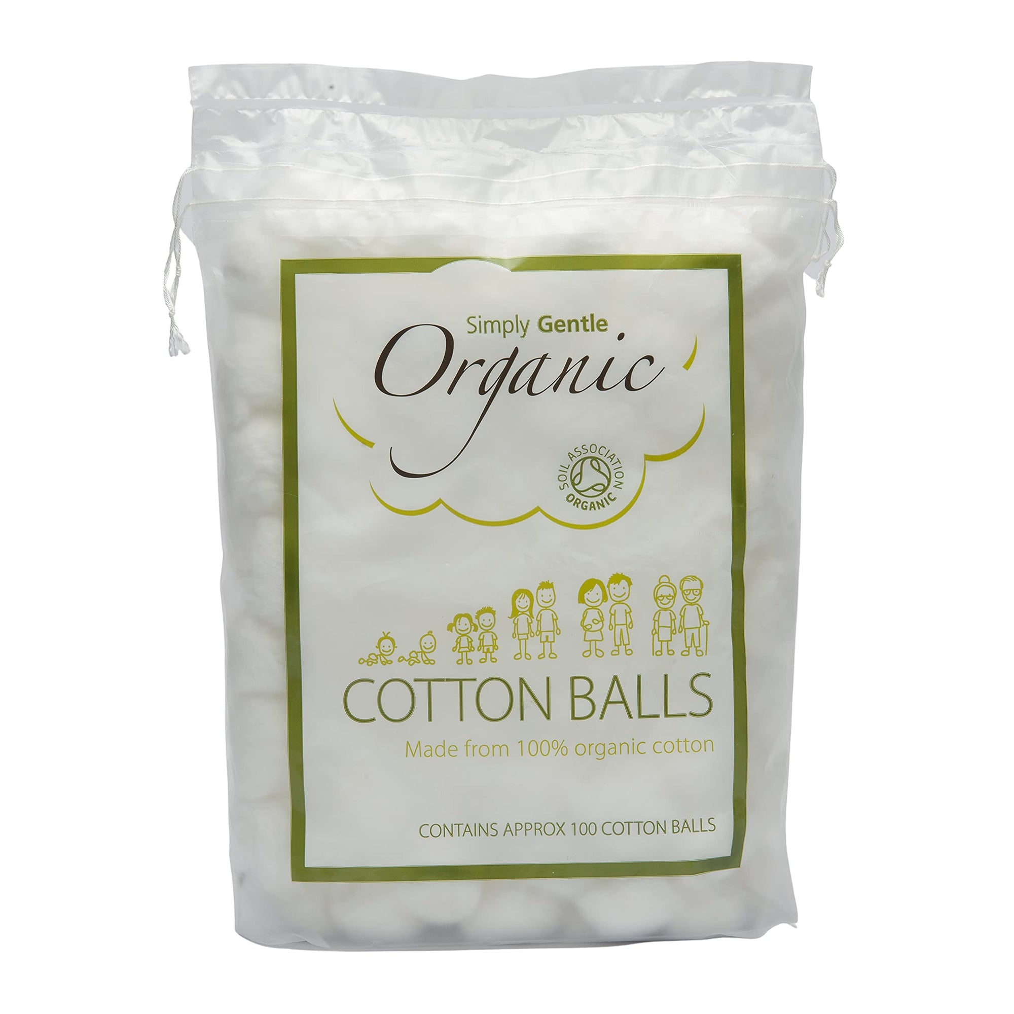 Simply Gentle Organic Cotton - Pack of 100 Balls