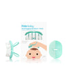 Frida Baby Head-Hugging Hairbrush and Comb Set and Storage Case