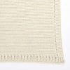The Little Green Sheep Organic Knitted Cellular Baby Blanket