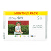 Eco by Naty Baby Newborn Nappies, Size 2, (132 Count)