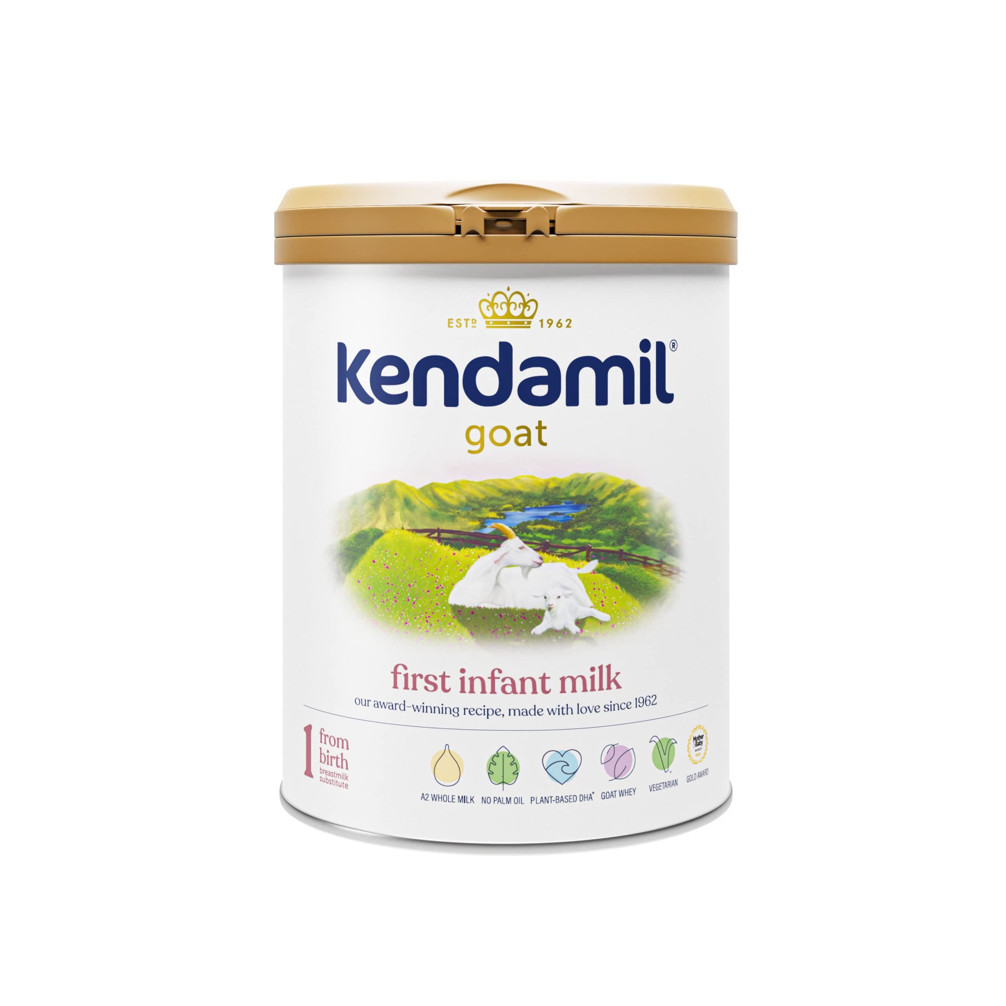 Kendamil Goat First Infant Milk, Stage 1, 0-6 months
