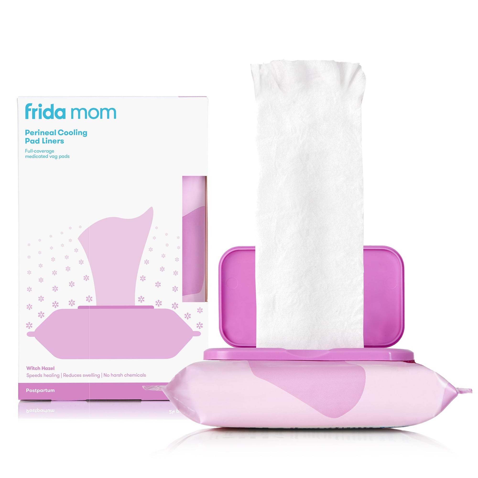 Frida Mom Witch Hazel Perineal Cooling Pad Liners for Postpartum Care