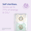 MAM Perfect Soothers | 0-6 Months | 2 Pack