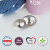Livella Silver Nursing Cups for Breastfeeding