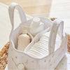 CuddleCo Nappy Caddy Set with Travel Changing Pad & Baby Wipe Cover