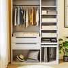 DIMJ 12-Pack Clothes Drawer Organisers - 3 Size