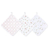 aden + anais Essentials Muslin Washcloths - 3 Pack