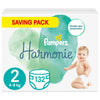 Pampers Harmonie Nappies Size 2, 4kg-8kg, 132 Nappies