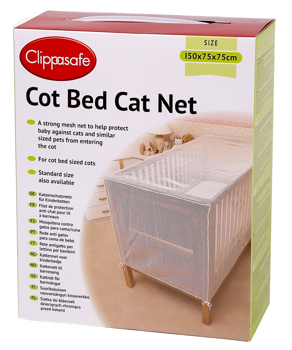 Clippasafe Cotbed Cat Net