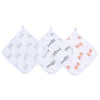 aden + anais Essentials Muslin Washcloths - 3 Pack