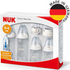 NUK First Choice+ Glass Baby Bottles Starter Set