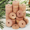 Vinsani 45 pack 100% Natural Cedar Wood Rings