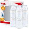 NUK First Choice+ Baby Bottles Set 300 ml Silicone Teat