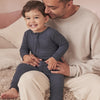 MORI Ribbed Clever Zip Sleepsuit