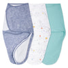aden + anais Essentials Easy Swaddle Wrap - 0-3m - 3 Pack