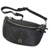 Kerikit Murphy Black Leather Bum Bag