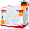 NUK First Choice+ Glass Baby Bottles Starter Set