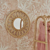 CuddleCo Aria Rattan Acrylic Mirror for Nursery