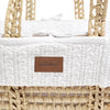 The Little Green Sheep Knitted Moses Basket & Mattress