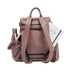 Kerikit Amber Leather Changing Backpack