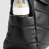 Storksak Aria Leather Compact Changing Bag Black