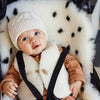 BINIBAMBA Merino Sheepskin Snuggler - Dalmatian Dot [AWIN] [Natural Baby Shower Ltd]