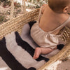 BINIBAMBA Merino Sheepskin Snuggler - Half Moon Stripe [AWIN] [Natural Baby Shower Ltd]