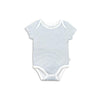 MORI Short Sleeve Bodysuit - Blue - 6-9m / Blue [AWIN] [Natural Baby Shower Ltd]
