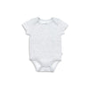 MORI Short Sleeve Bodysuit - Grey - 0-3m / Grey [AWIN] [Natural Baby Shower Ltd]