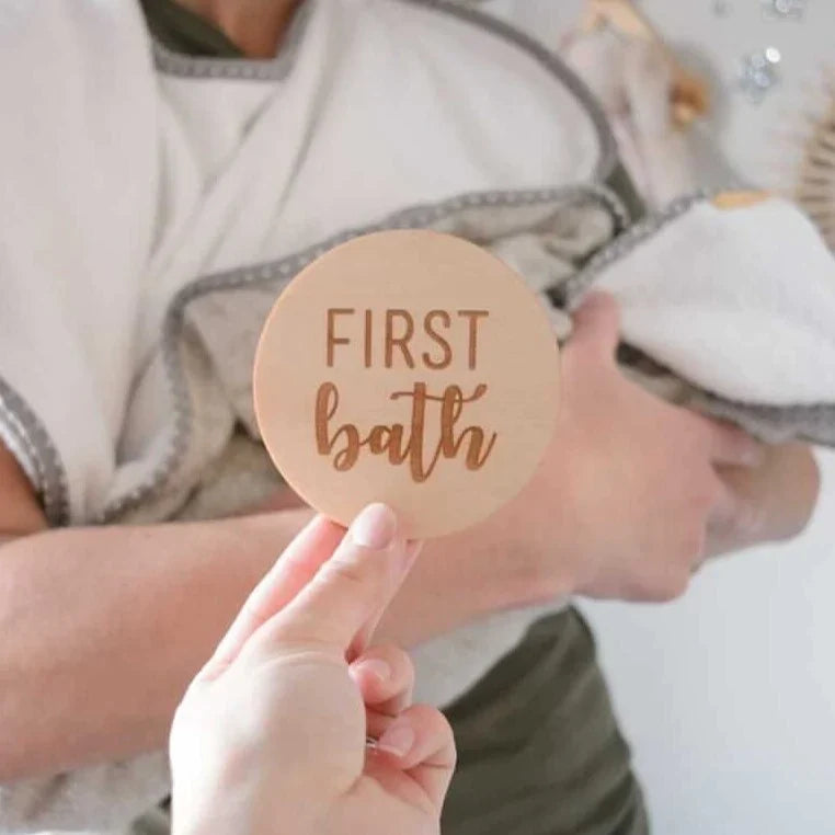 Cuddledry ‘First Bath' Newborn Gift Bundle with Cuddledry Towel