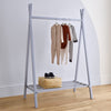 CuddleCo Nola Clothes Rail - White/Natural