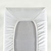 Organic Fitted Sheet - White - Various sizes