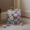 Avery Row Checkerboard Storage Basket