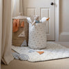Avery Row Large Quilted Storage Basket
