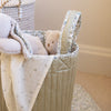 Avery Row Large Quilted Storage Basket