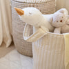 Avery Row Large Quilted Storage Basket