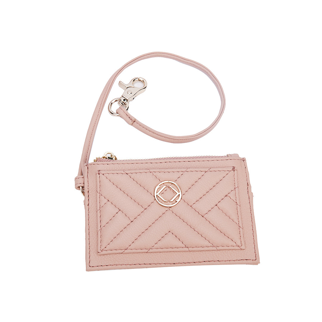 Kerikit Poppy Quilted Leather Purse