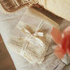 Avery Row Stripe Knit Blanket - Oat Melange