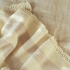 Avery Row Stripe Knit Blanket - Oat Melange