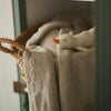 Avery Row Scallop Knit Blanket - Stone